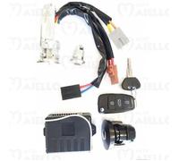 Kit serrature Aixam blocchetto + telecom +centr + tappo gas + nott porta Vision Sensation