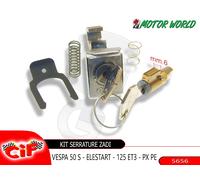 kit serrature bloccasterzo + bauletto vespa 50-125 et3 primavera px rally