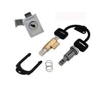Kit serrature bloccasterzo cassettino e sella zadi 4 mm Vespa px -pe