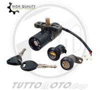 KIT SERRATURE CHIAVI QUADRO AVVIAMENTO HONDA SH 125 - 150 2001 2002 2003 2004