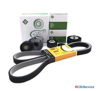 Kit Servizi Cinghia Tendicinghia Rulli BMW Serie 1 ; 3 N47 Servosterzo Elettrico