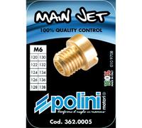 KIT SET 10 GETTI POLINI M6 DAL 120 AL 138 CARBURATORE DELL'ORTO PHBL PHBH VHST