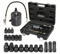 KIT SET 21 PZ ESTRATTORI ESTRATTORE PNEUMATICO PER INIETTORI AD ARIA +ADATTATORI