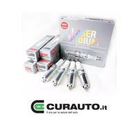 KIT SET 4 CANDELE ORIGINALI FIAT BRAVO 1.4 TURBO NGK IKR9F8 BEN 55210685