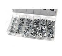 KIT SET ASSORTIMENTO DADI AUTOBLOCCANTI DADO 146pz M4-5-6-8-10-12 CONDOR