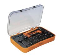 Kit set cacciavite giravite 52 inserti CR-V multiuso porta utensili portainserti