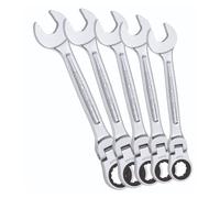 Kit Set Chiavi combinate Usag 285 KF/SE5 a cricchetto snodate U02856160