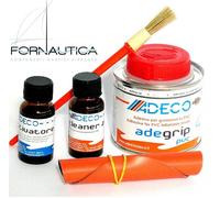 KIT SET COMPLETO PER RIPARAZIONE GOMMONE BATTELLI IN PVC