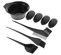 Kit Set da Salone Chioma Rosa per Colorazione in Plastica | Ciotola per Miscelare , Paraorecchie Inclusi , Accessori per Tintura Multipla