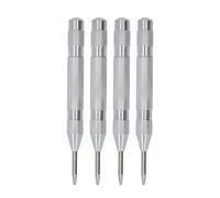 Kit set di attrezzi 5 pollici per trapano centrale a velocità centrale centrale centrale per manutenzione dell'installazione con non slip knurl design a prova di dimensioni (Argento)