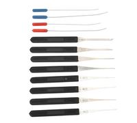 Kit Set di Prelievi per Estrattore a Tasto 12pcs, Strumento di Estrattore a Chiave da 0,2-0,4 Mm, Materiale ABS in Acciaio Premium Facile Riparazione, Trasporto con L'utente,