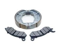 Kit Set Di Scarpe Per Pastiglie Freno Anteriori E Posteriori Per Scooter Per PCX125 2010-2017 PCX150 2012-2021 Per Zoomer-X 2013-2020 PCX 125 150 Pastiglie Freno Moto Kit(Anteriore e posteriore)