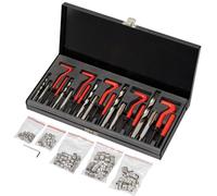 KIT SET ELICOIDI M5 M12 INOX RIPRISTINO RIPARAZIONE FILETTI FERVI 130 PZ F-COIL