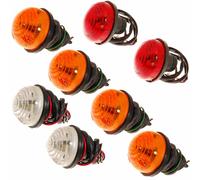 KIT SET FANALINI GEMME LUCI INDICATORI FRECCIA STOP LAND ROVER DEFENDER 90 110