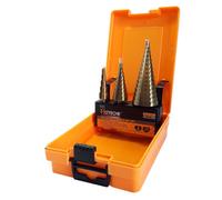 Kit Set Fresa Per Metallo Ferro a Gradini Scalini 4-12 4-20 4-32 mm