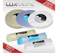 Kit set pasta abrasiva e disco abrasivo per pulire lucidare in cotone di sisal
