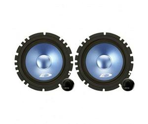 KIT SET PER ALPINE SXE-17CS a 2 vie da 6,5" 16,50 cm 165 mm di diametro 45 watt rms 280 watt max 2 woofer 2 tweeter 4 ohm auto, a coppia