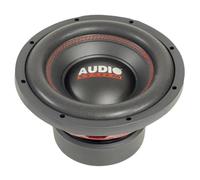 KIT SET PER AUDIO SYSTEM ASY10 ASY-10 1 subwoofer da 25 cm 10" diametro, doppia bobina, dual voice coil, 2+2 ohm, 500 watt rms 1000 watt max, 1 pezzo