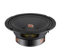 KIT SET PER BASS FACE GT AUDIO GT-MR6/4 1 midwoofer medio basso midrange da 16,5 cm 165 mm 6,5" diametro 80 watt rms 160 watt max impedenza 4 ohm, portiere sportelli auto, 1 pezzo