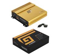 KIT SET PER BASS FACE GT AUDIO GT500/X1D 1 amplificatore 1 canale monofonico, classe d, 1 x 500 watt rms a 1 ohm, con eq boost 0 / +12 db, per subwoofer, auto, 1 pezzo + accessori omaggio