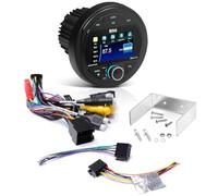 KIT SET PER BOSS AUDIO SYSTEMS MGV500B, 1 stereo marino ricevitore AM/FM, gauge digital media receiver, bluetooth integrato, waterproof, 1 pezzo + accessori
