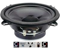 KIT SET PER CIARE CW130Z 1 woofer 13 cm 130 mm diametro, 50 watt rms 100 watt max, impedenza 4 ohm, portiere, auto, sospensione in gomma, 1 pezzo + 5 adesivi omaggio