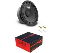 KIT SET PER DS18 PRO-GM6 1 midrange altoparlante da 16,5 cm 165 mm 6,5" di diametro 140 watt rms e 480 watt max 8 ohm sensibilità di 92 db casa, 1 pezzo + accessori di montaggio omaggio