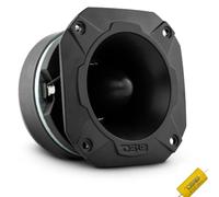 KIT SET PER DS18 PRO-TWX3 1 super bullet tweeter da 10,2 x 10,2 cm, da 250 watt rms 500 watt max, 4 ohm, 106 db spl, per auto, 1 pezzo + condensatore di installazione