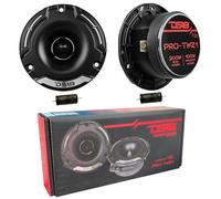 KIT SET PER DS18 PRO-TWZ1 2 super bullet tweeter da 9,6 cm 96 mm di diametro, 100 watt rms e 200 watt max, 4 ohm, da 105 db di sensibilità, con profondità 4 cm, a coppia + accessori