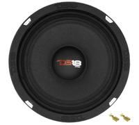 KIT SET PER DS18 PRO-X6.4M 1 midrange woofer da 16,5 cm 165 mm 6,5" di diametro, 250 watt rms e 500 watt max, 4 ohm, sensibilità 92 db, auto, 1 pezzo + 2 faston omaggio