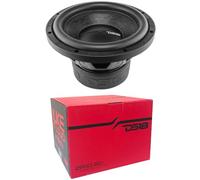 KIT SET PER DS18 ZR10.2D, 1 subwoofer da 25 cm 250 mm 10", 700 watt rms e 1400 watt max, doppia bobina 2 + 2 ohm, sensibilità 81 db spl, per auto, 1 pezzo
