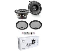 KIT SET PER FOCAL AUDITOR ACX-130 ACX130 2 altoparlanti coassiali 2 vie da 13 cm 130 mm 5,25" di diametro da 50 watt rms e 100 watt max 4 ohm 90 db, a coppia + griglie e 5 sticker omaggio