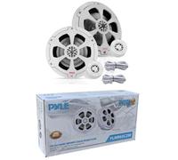 KIT SET PER PYLE PLMR65C2W, 2 altoparlanti marini 2 vie component/coassiali, 16,5 cm 165 mm 6,5", 120 watt rms 240 watt max, 4 ohm, 91 db, impermeabili, mare, a coppia + cavi omaggio