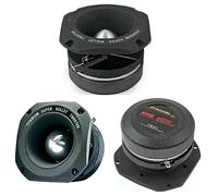 KIT SET PER PYRAMID TW46 1 super tweeter al titanio driver da 10 x 10 cm, quadrato 200 watt rms 400 watt max, portiere sportelli auto, per gare 106 db spl, 1 pezzo + condensatore omaggio