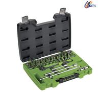KIT SET PORTA CHIAVI BUSSOLE CHIAVI 1/2 UTENSILI 27 PZ VALIGETTA FG625/S27