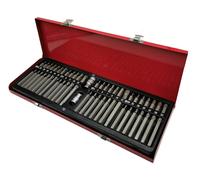 Kit Set Porta Inserti Chiavi a Bussole Chiavi 1/2" 3/8" Utensili 54 PZ Valigetta