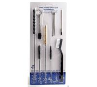 KIT SET SCOVOLINI E SPAZZOLE PER PULIZIA E MANUTENZIONE AEROGRAFO 17 PEZZI