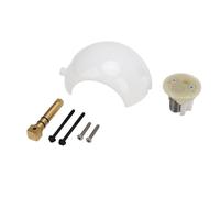Kit Sfera di Scarico per WC RV 385318162 - Cartuccia di Ricambio per Sfera e Albero C Lete per WC Marine con Scarico a Piedi