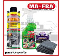 KIT SGRASSATORE E PROTETTIVO SOTTOSCOCCA AUTO E 6 PANNI ALTA RESISTENZA MAFRA