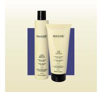 Kit SHINE SHAMPOO E MASCHERA SEMI LINO capelli trattati colorati Biacrè 200 ml