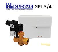 Kit rivelatore Gas Tecnogas per metano e gpl 230 Vac 3/4 00000554011