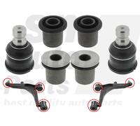 kit silent blocco braccio sospensione anteriore RENAULT MASTER II plateau/telaio