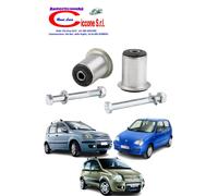 KIT SILENT BLOCK BOCCOLE PONTE ASSALE POSTERIORE FIAT PANDA II 169 CINQUECENTO