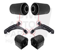 kit Silentbloc braccio sospensione anteriore per Nissan 100NX (B13) ALMERA (N15)