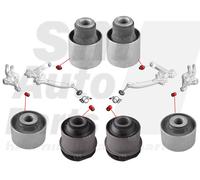 kit Silentbloc braccio sospensione inferiore posteriore Toyota Avensis T25 (2...