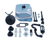 Kit silenziatore for 018 MS180 017 MS170 MS 180 170 MS180C MS170C Barra for motosega Dado prigioniero Filtro olio Linea
