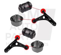 Kit silenziatori braccio sospensione anteriore - Toyota Yaris P1 (1999-2005)