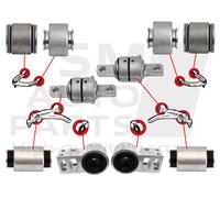 kit silenziatori sospensioni anteriori per Alfa Romeo 159, Brera e Spider