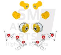 Kit silenziatori sospensioni anteriori SPORT per Audi A1/S1 I (2010-2018) 8X
