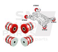 Kit silenziatori sottotelaio posteriore per Ford Mustang VI